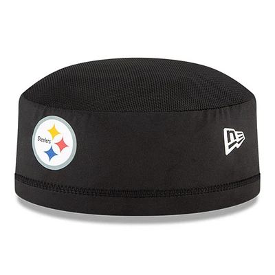 Men's New Era Black Pittsburgh Steelers NFL Training Skully Cap