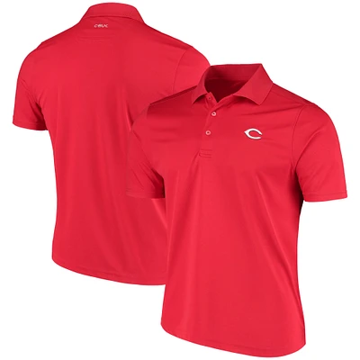 Men's CBUK by Cutter & Buck Red Cincinnati Reds Fairwood Polo