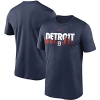 Men's Nike Navy Detroit Tigers Local Skyline Legend Performance T-Shirt