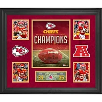 Kansas City Chiefs Framed 20" x 24" 2019 AFC Champions Collage