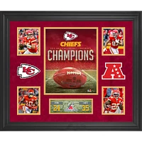 Kansas City Chiefs Framed 20" x 24" 2019 AFC Champions Collage