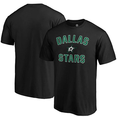 Men's Fanatics Black Dallas Stars Team Victory Arch T-Shirt