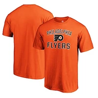 Men's Fanatics Orange Philadelphia Flyers Team Victory Arch T-Shirt