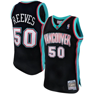 Men's Mitchell & Ness Bryant Reeves Black Vancouver Grizzlies 2000/01 Hardwood Classics Swingman Jersey