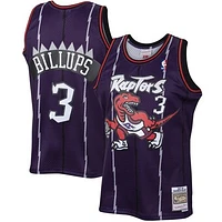 Men's Mitchell & Ness Chauncey Billups Purple Toronto Raptors 1997/98 Hardwood Classics Swingman Jersey