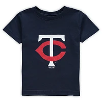 Infant Navy Minnesota Twins Primary Team Logo T-Shirt