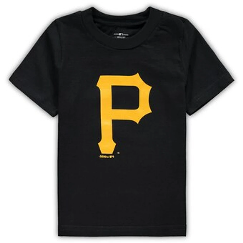 Infant Black Pittsburgh Pirates Primary Team Logo T-Shirt