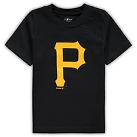 Infant Black Pittsburgh Pirates Primary Team Logo T-Shirt