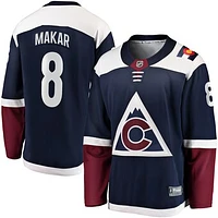 Men's Fanatics Cale Makar Navy Colorado Avalanche Alternate Premier Breakaway Player Jersey