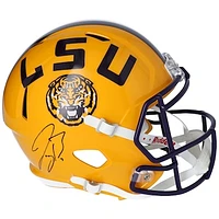 Joe Burrow LSU Tigers Autographed Riddell Speed Replica Helmet