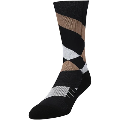 Men's Strideline Black Beast Mode CFS Crew Socks