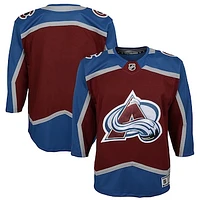 Youth Burgundy Colorado Avalanche Home Premier Jersey