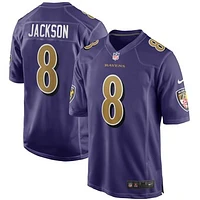 Men's Nike Lamar Jackson Purple Baltimore Ravens Alternate Game Jersey