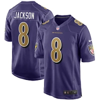 Men's Nike Lamar Jackson Purple Baltimore Ravens Alternate Game Jersey