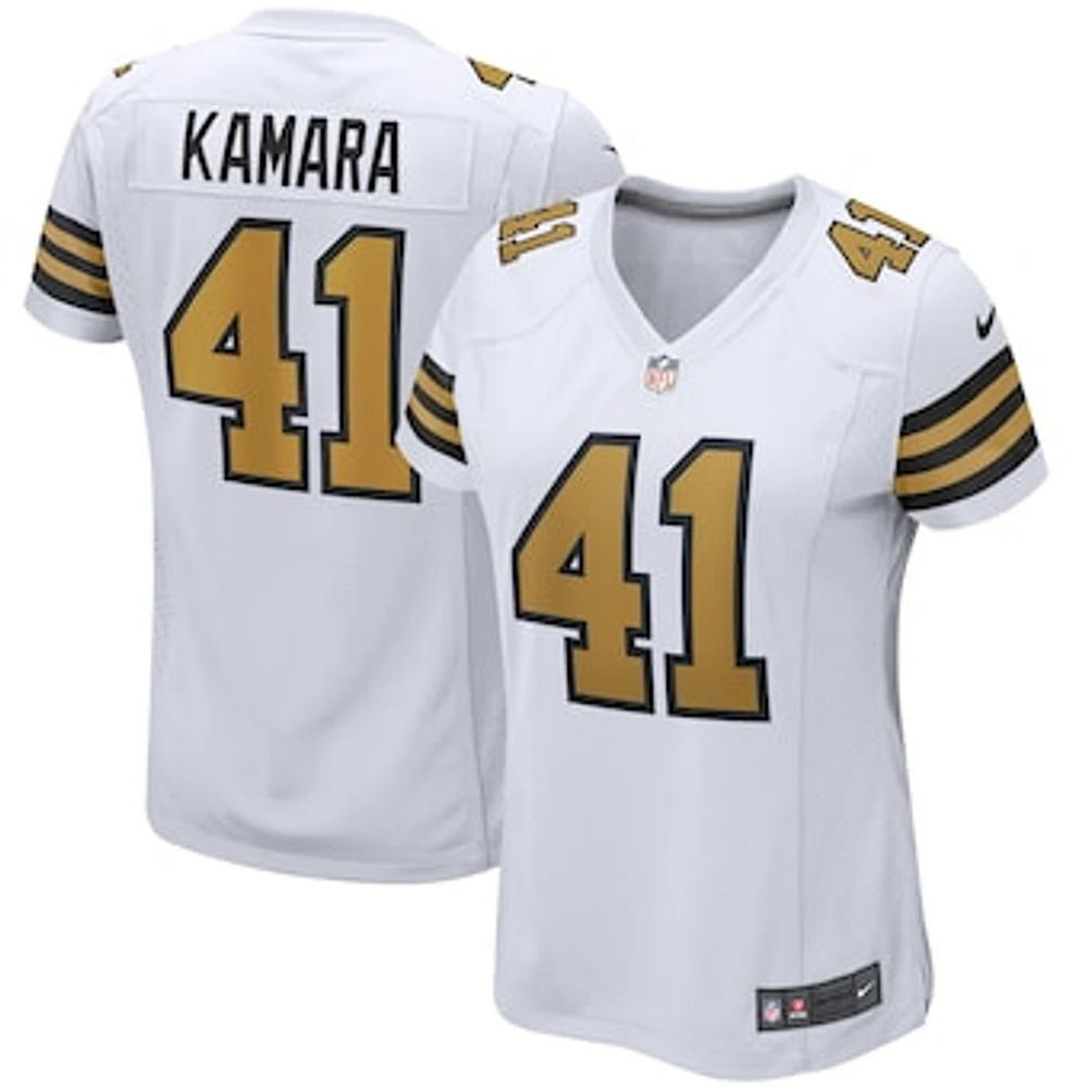 Women's Nike Alvin Kamara White New Orleans Saints Alternate Game Player Jersey