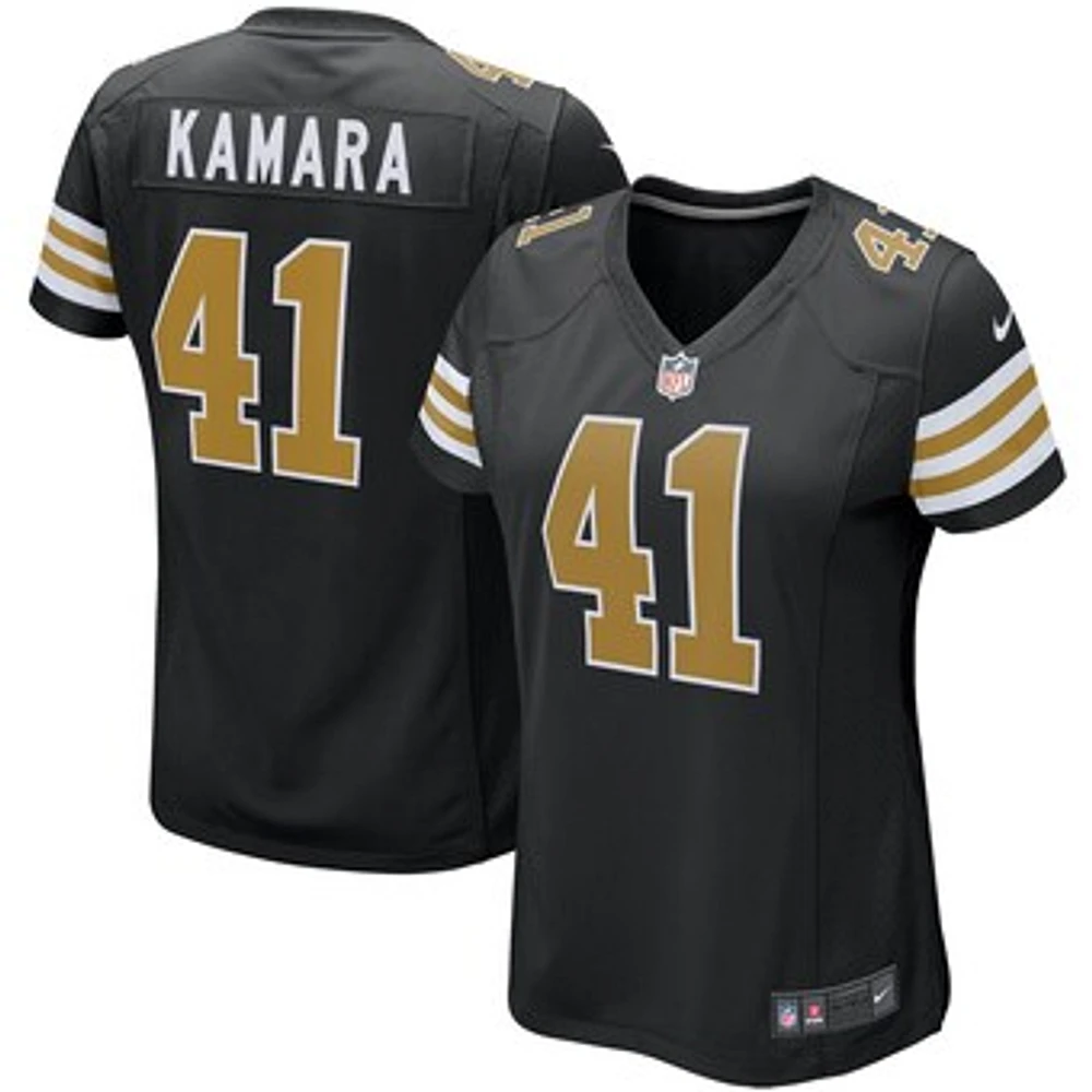 Women's Nike Alvin Kamara Black New Orleans Saints Player Jersey