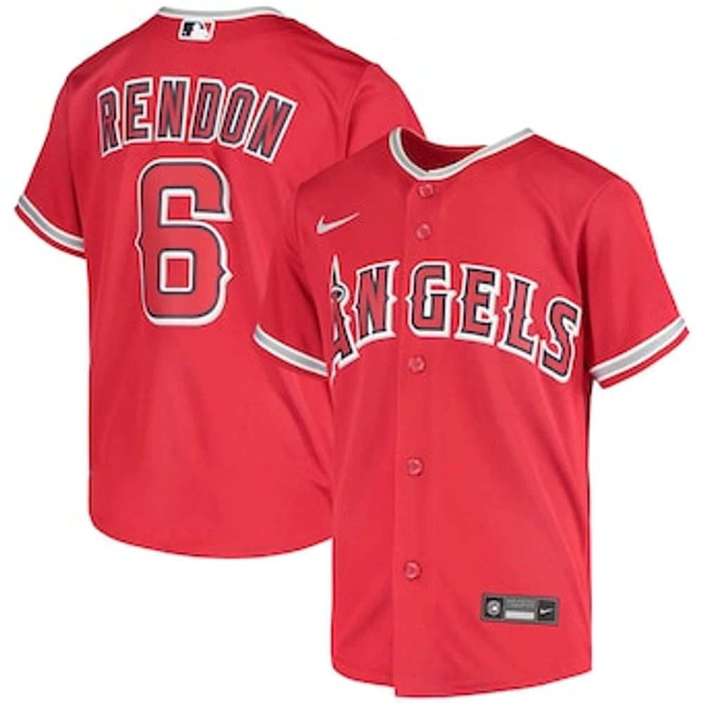 Youth Nike Anthony Rendon Red Los Angeles Angels Alternate Replica Player Jersey