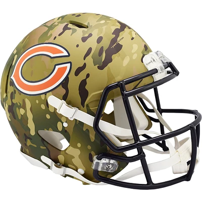 Chicago Bears Riddell Camo Alternate Revolution Speed Authentic Football Helmet