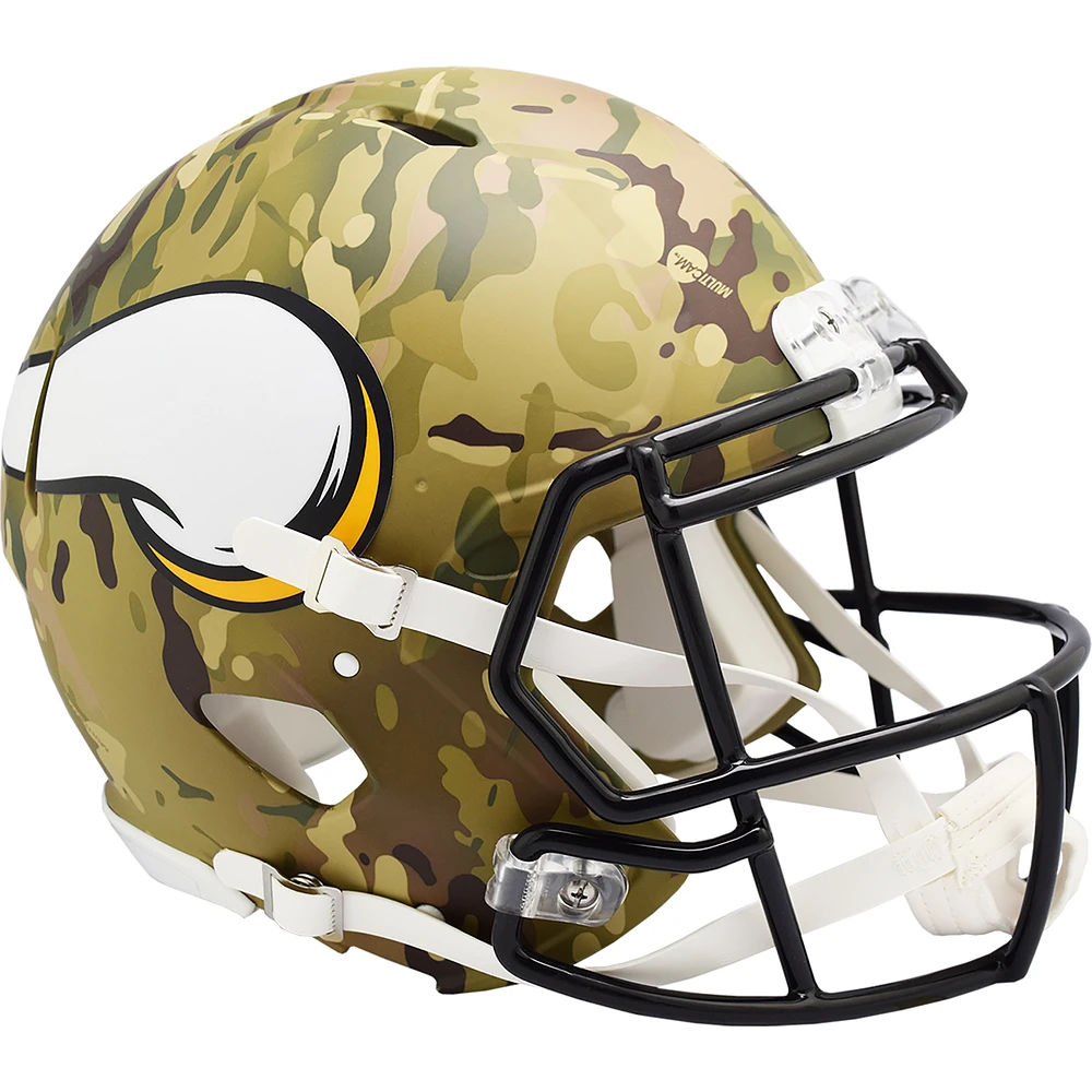 Minnesota Vikings Riddell Camo Alternate Revolution Speed Authentic Football Helmet