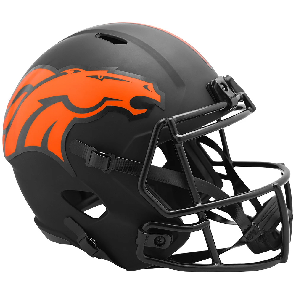 Denver Broncos Riddell Eclipse Alternate Revolution Speed Replica Football Helmet