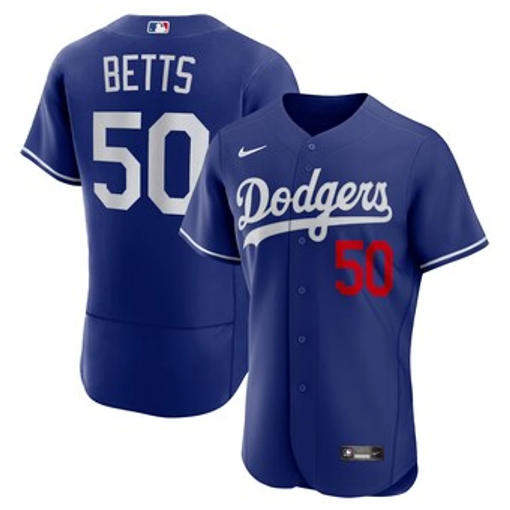 Men's Nike Mookie Betts Royal Los Angeles Dodgers Alternate Authentic Player Jersey