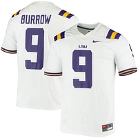 Men's Nike Joe Burrow White LSU Tigers Player Alumni Team Jersey