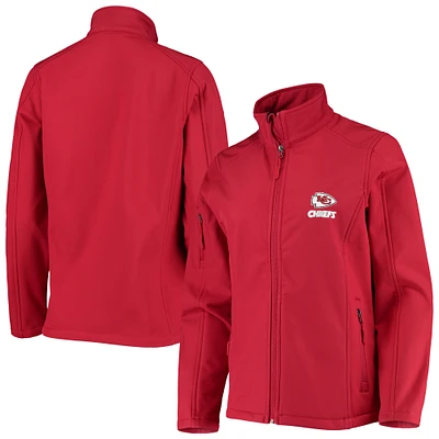 Women's Red Kansas City Chiefs Full-Zip Sonoma Softshell Jacket