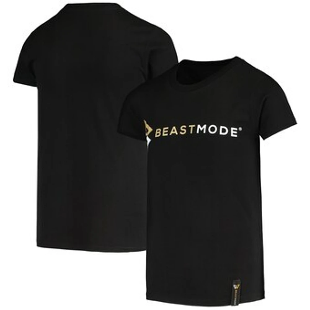 Youth Beast Mode Black Basic Logo T-Shirt