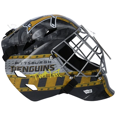 Tristan Jarry Pittsburgh Penguins Autographed Replica Goalie Mask