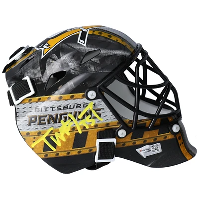 Tristan Jarry Pittsburgh Penguins Autographed Mini Goalie Mask