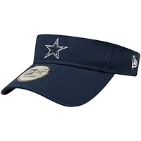 Men's New Era Navy Dallas Cowboys Adjustable Visor