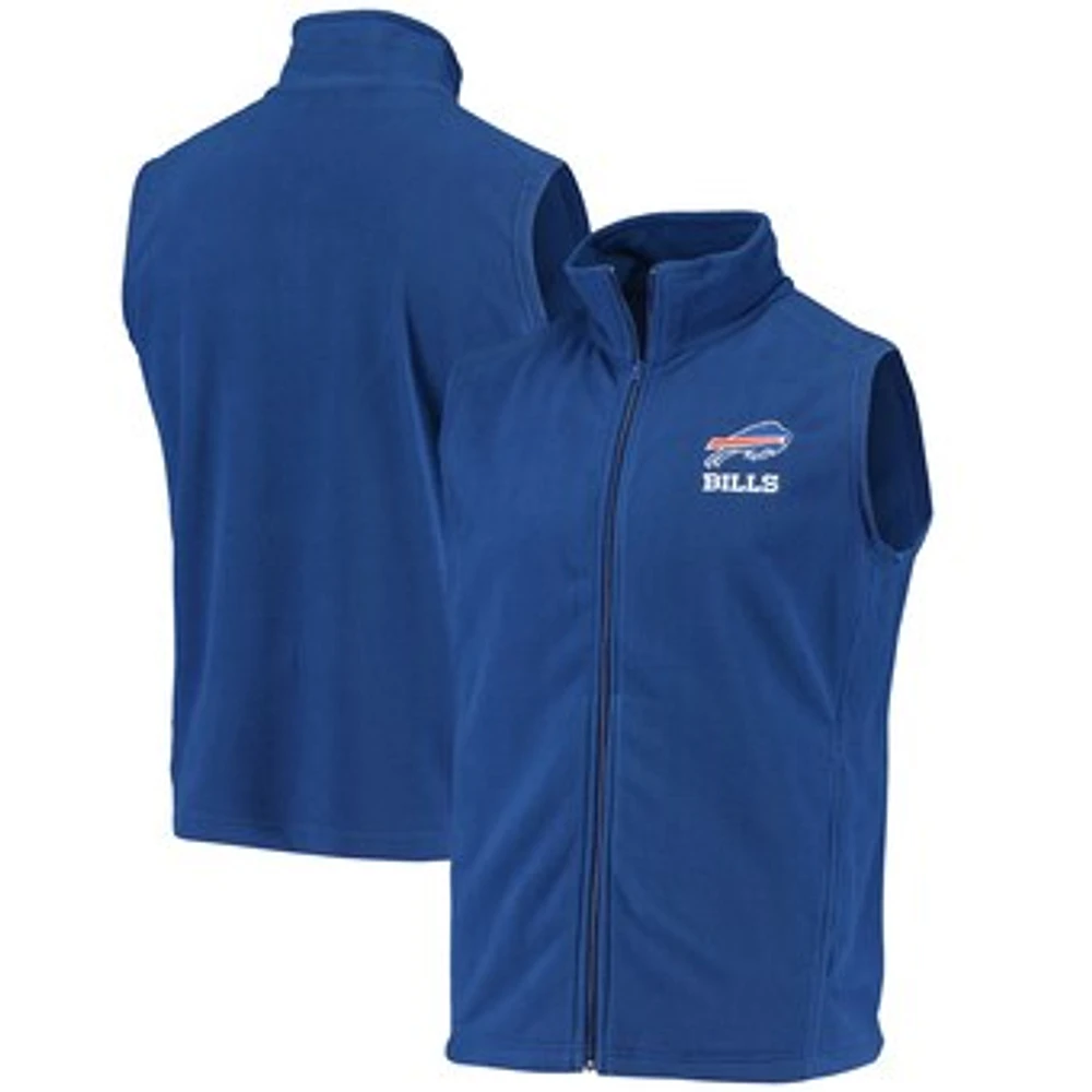 Men's Royal Buffalo Bills Houston Fleece Full-Zip Vest