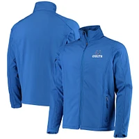 Men's Dunbrooke Royal Indianapolis Colts Sonoma Softshell Full-Zip Jacket