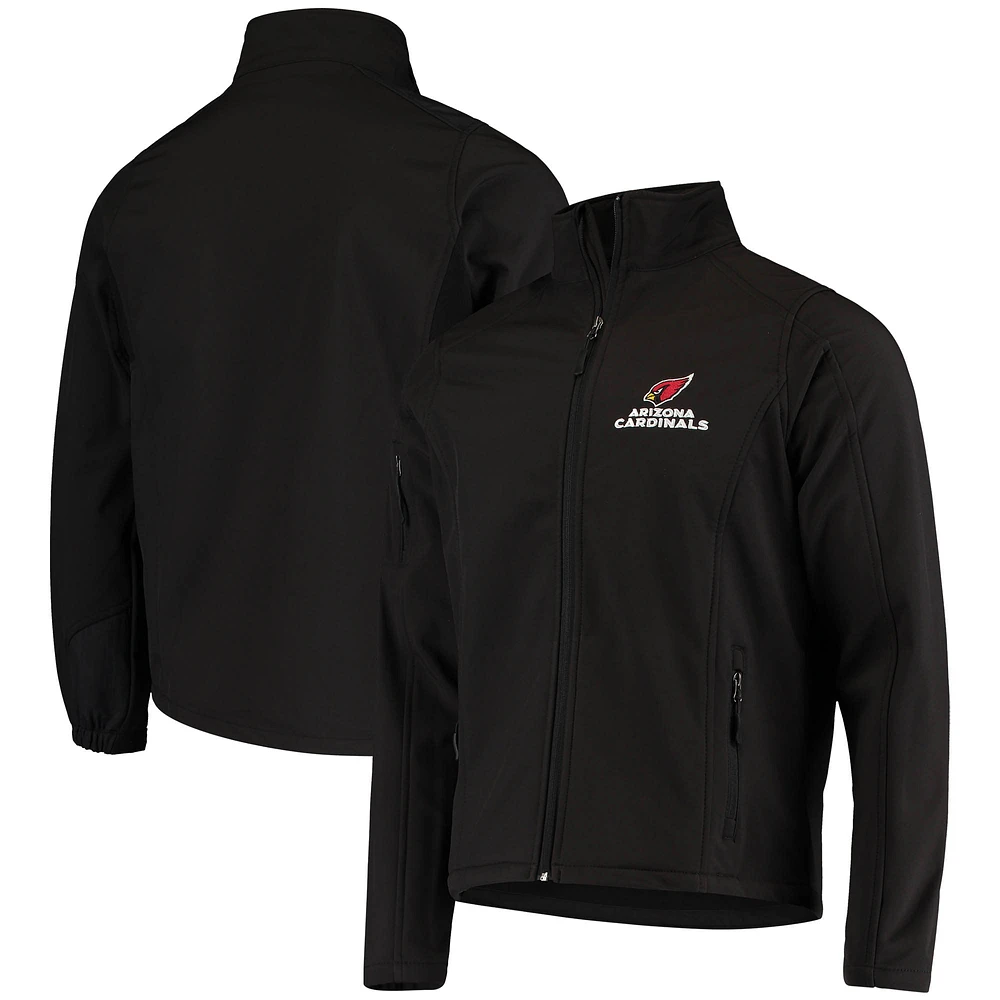 Men's Dunbrooke Black Arizona Cardinals Sonoma Softshell Full-Zip Jacket