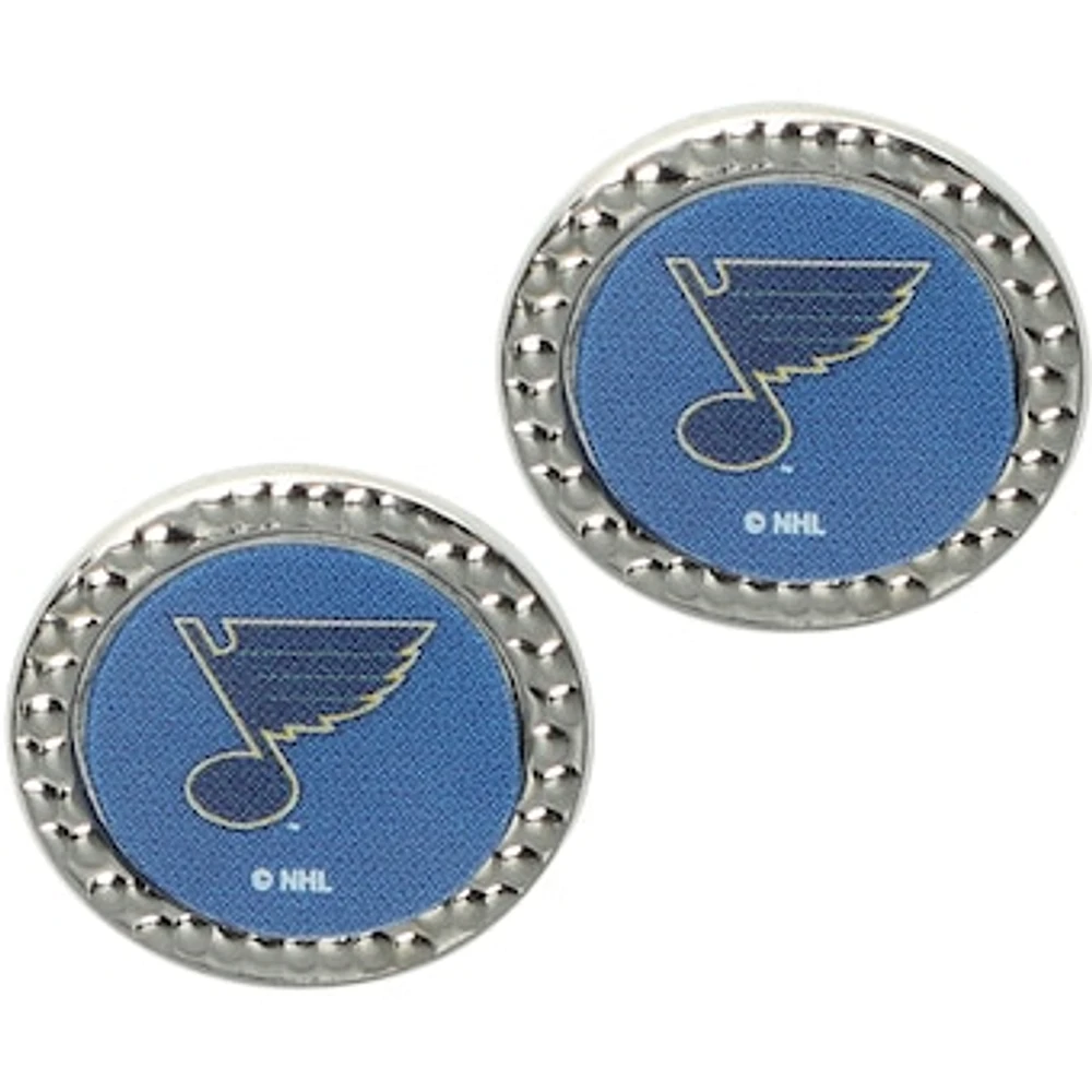 Women's WinCraft St. Louis Blues Logo Round Post Earrings