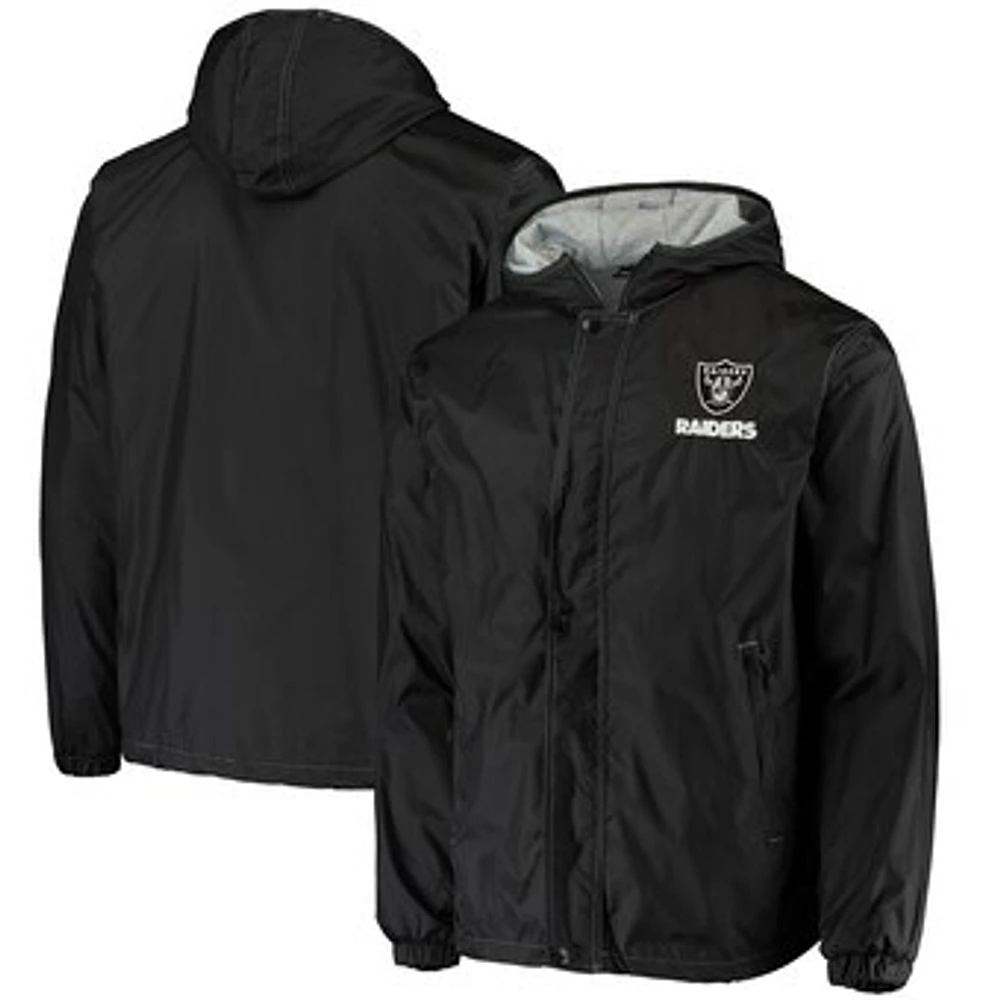 Men's Dunbrooke Black Las Vegas Raiders Logo Legacy Stadium Full-Zip Jacket