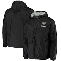 Men's Dunbrooke Black Las Vegas Raiders Logo Legacy Stadium Full-Zip Jacket