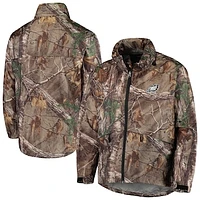 Men's Dunbrooke Realtree Camo Philadelphia Eagles Circle Sportsman Waterproof Packable Full-Zip Jacket