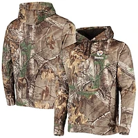 Men's Dunbrooke Realtree Camo Pittsburgh Steelers Circle Champion Tech Fleece Pullover Hoodie