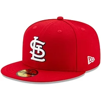 Men's New Era Red St. Louis Cardinals Game Authentic Collection On-Field - 59FIFTY Fitted Hat