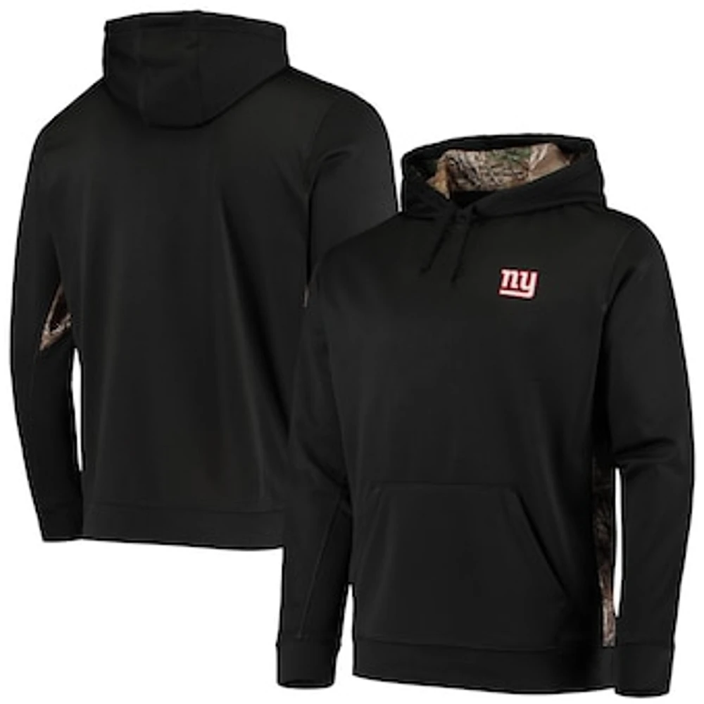 Men's Dunbrooke Black/Realtree Camo New York Giants Logo Ranger Pullover Hoodie