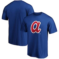 Men's Fanatics Royal Atlanta Braves Cooperstown Collection Forbes Team T-Shirt