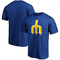 Men's Fanatics Royal Seattle Mariners Cooperstown Collection Forbes Team T-Shirt