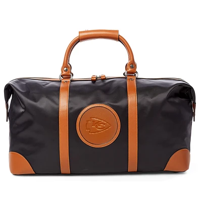 Women's MOJO Black Kansas City Chiefs Debossed Signature Duffel Bag