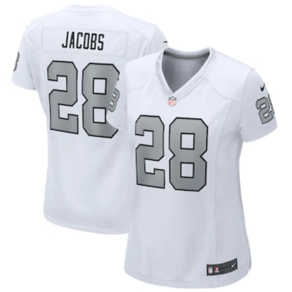 Women's Nike Josh Jacobs White Las Vegas Raiders Alternate Game Player Jersey