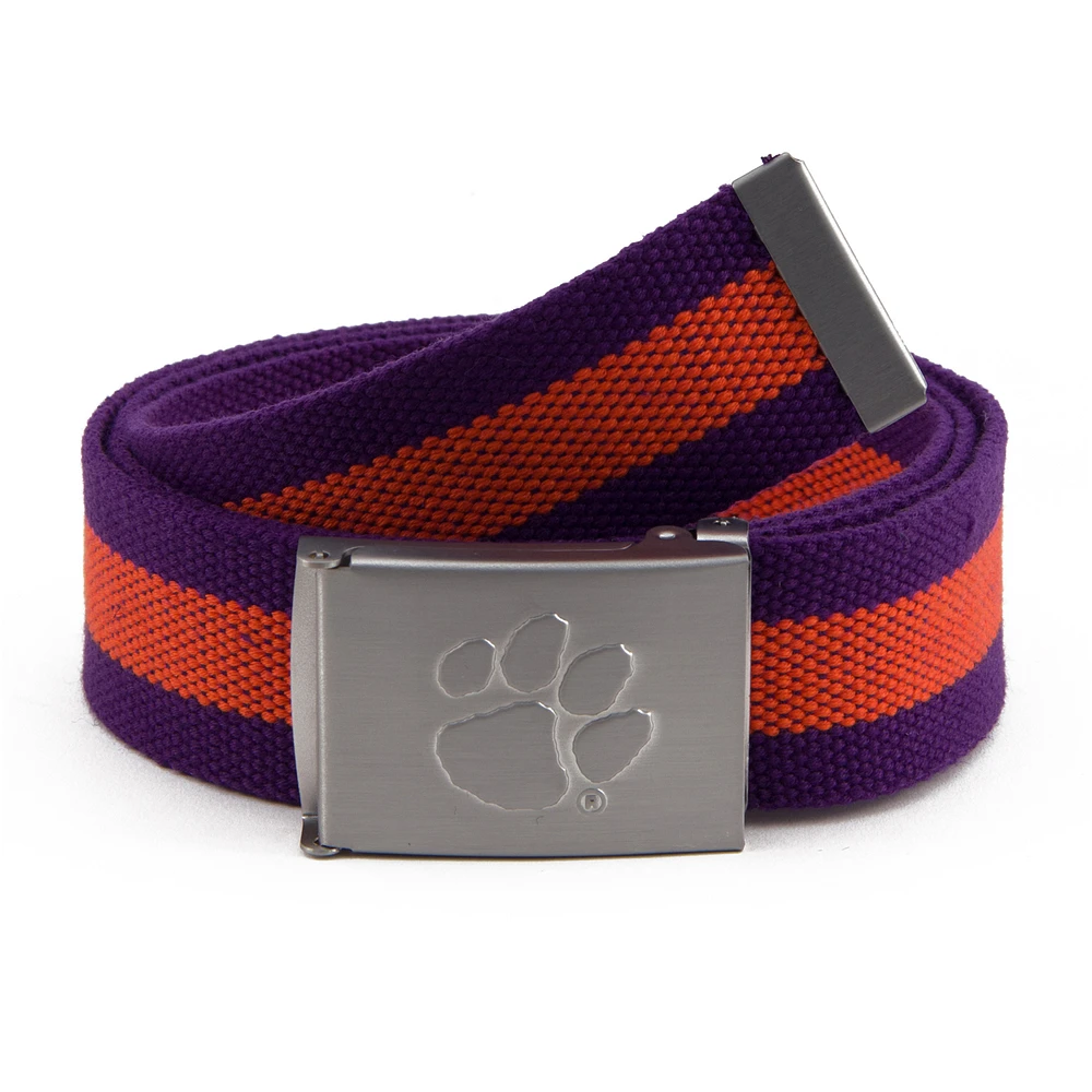 Men's Clemson Tigers Fabric Belt