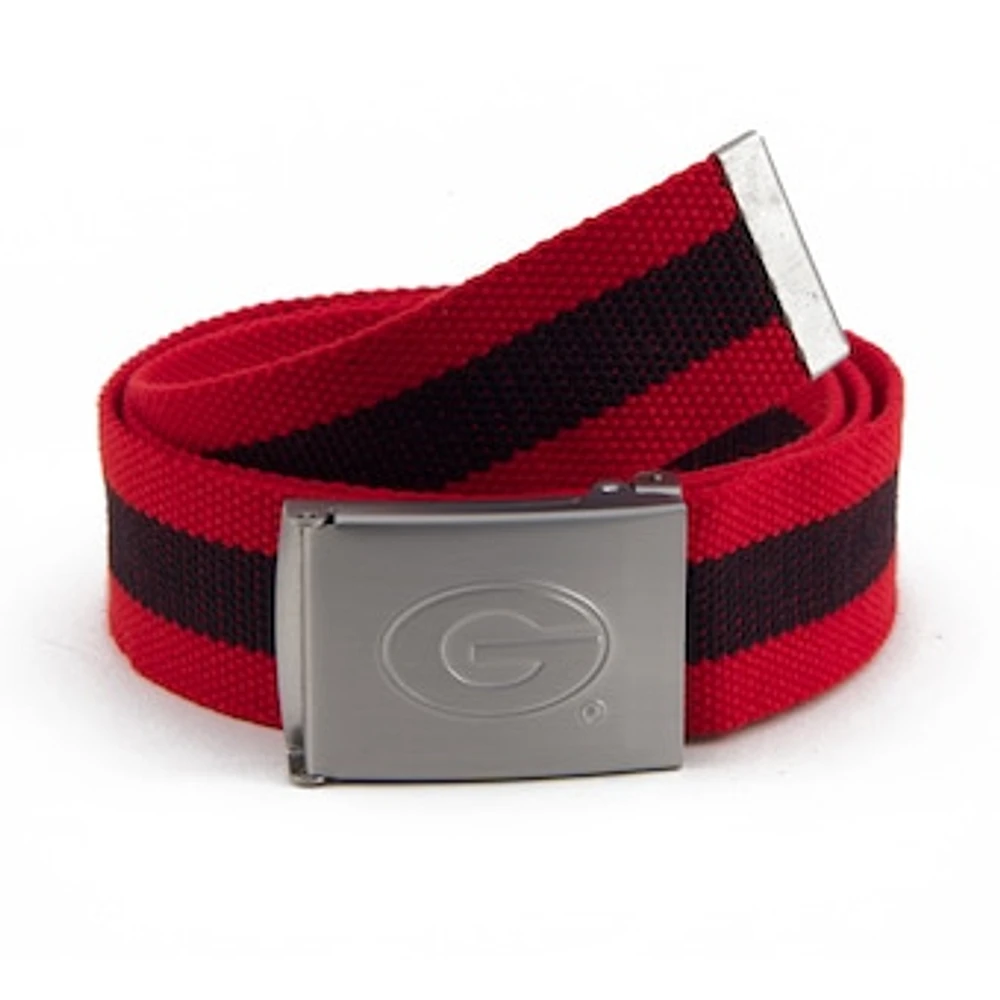 Men's Georgia Bulldogs Fabric Belt