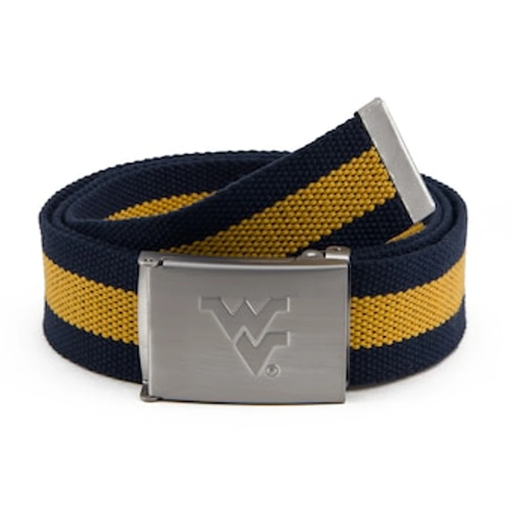 Men's West Virginia Mountaineers Fabric Belt