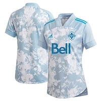 Women's adidas Light Blue Vancouver Whitecaps FC 2021 Primeblue Replica Jersey