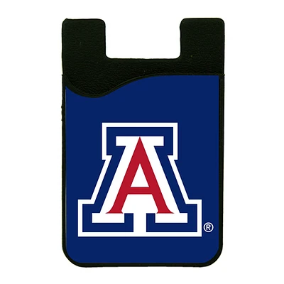 Arizona Wildcats Cell Phone Card Holder with Screen Cleaner